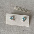 Charleston Star Pearl Earrings [RQJPX6TV]