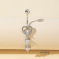 Charlye Heart Dangle Belly Ring [EPQ4AKNB]