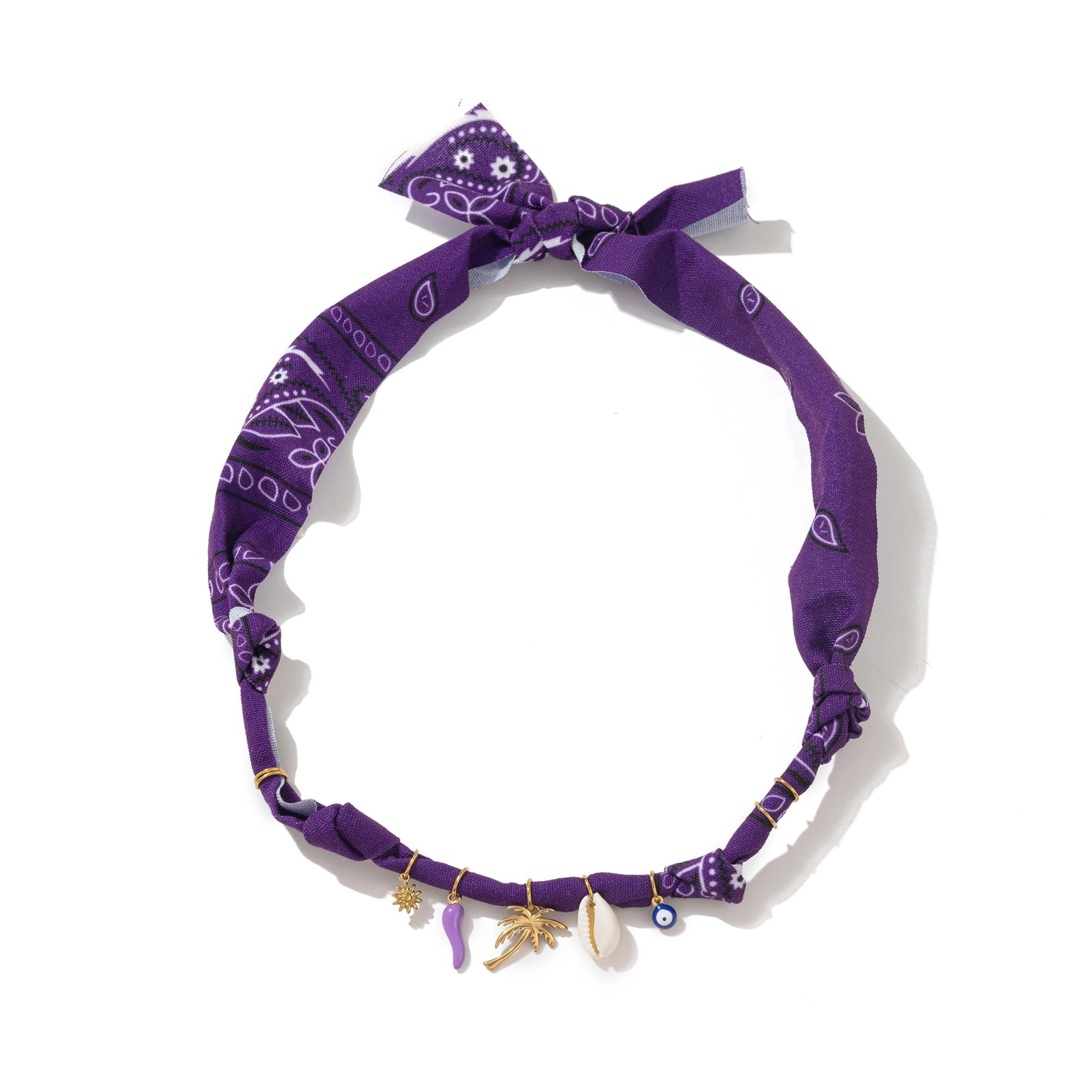 Charm Pendant Cord Necklace [9DGXZVJQ]
