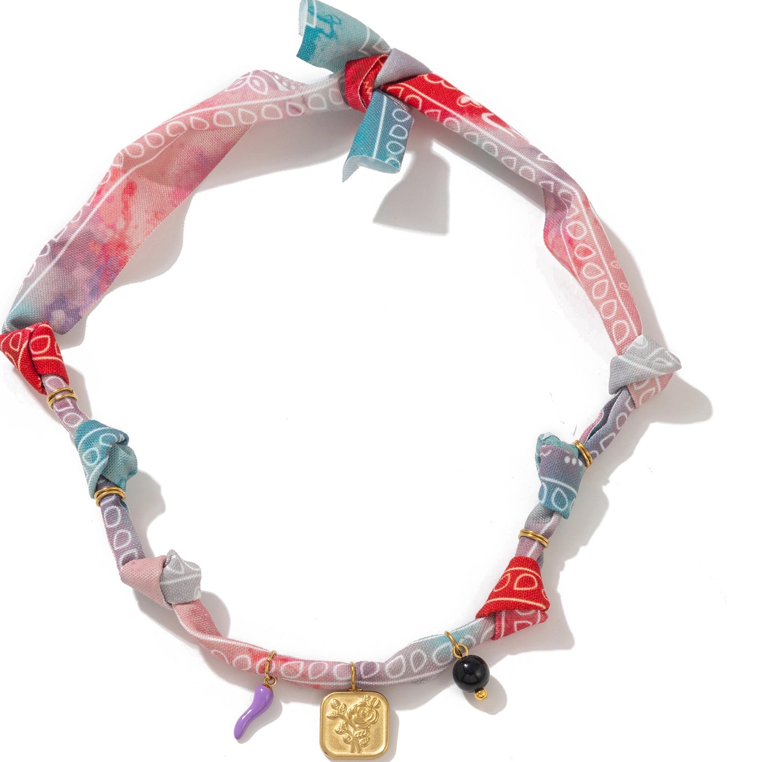 Charm Pendant Cord Necklace [8MWS6M5P]
