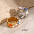 Christelle Zircon Fruit Rings