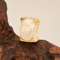 Chunky Resin Oval Ring [PG29ND6T]