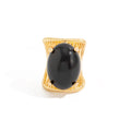 Chunky Resin Oval Ring [40ZECX33]
