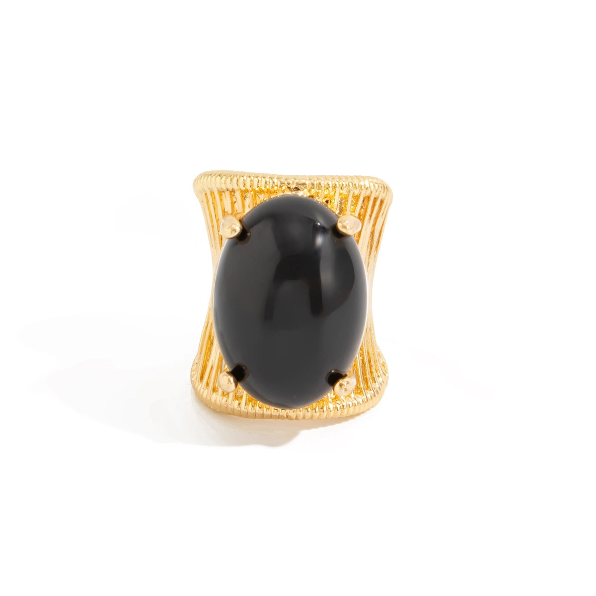 Chunky Resin Oval Ring [40ZECX33]