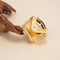Chunky Resin Oval Ring [5OQ2ZQDW]