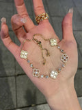 Clover and H Motif Bracelets [2BBADPF0]