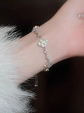 Clover Charm Adjustable Bracelet [W4H2QI2L]