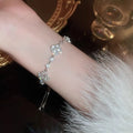 Clover Charm Adjustable Bracelet [V9URL7D9]