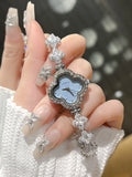 Clover Detail Bracelet Watch [HAPUCU29]
