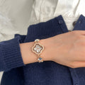 Clover Dial Bracelet Watch [554D73MU]