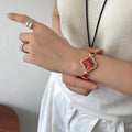 Clover Dial Bracelet Watch [WHU5F7LW]