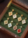 Clover Stud Earrings [8GSNWJI6]