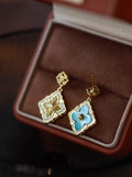 Clover Stud Earrings [7AAM57ZG]