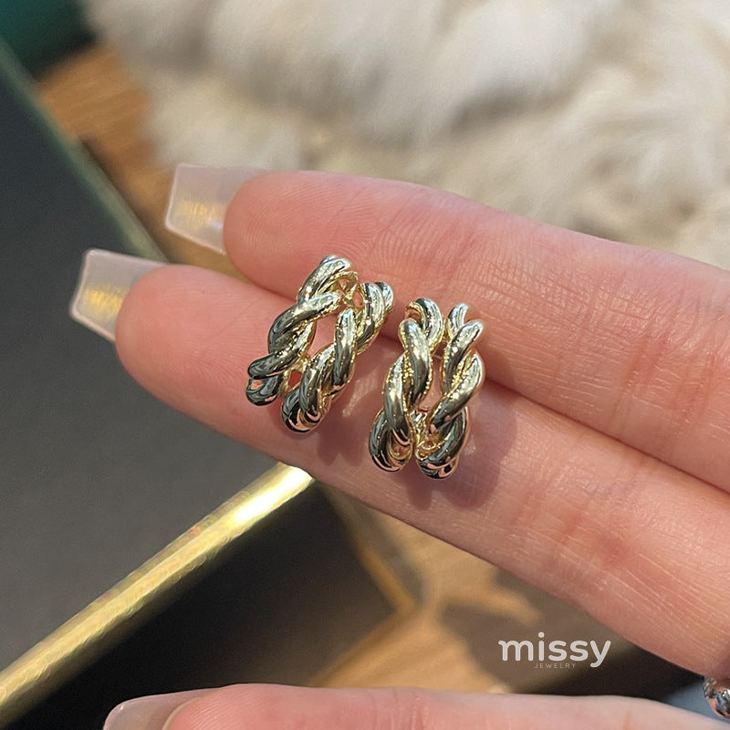 Collyns Interlaced Hoop Earrings [GNS8VJNV]