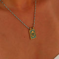 Color Cord Pendant Necklace [DSF4A4S7]