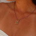 Color Cord Pendant Necklace [2K5KVQ5J]