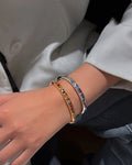Colorful Stone Bangle Bracelet [NELKXAO7]