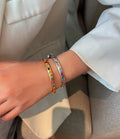 Colorful Stone Bangle Bracelet [YNHWKVLM]