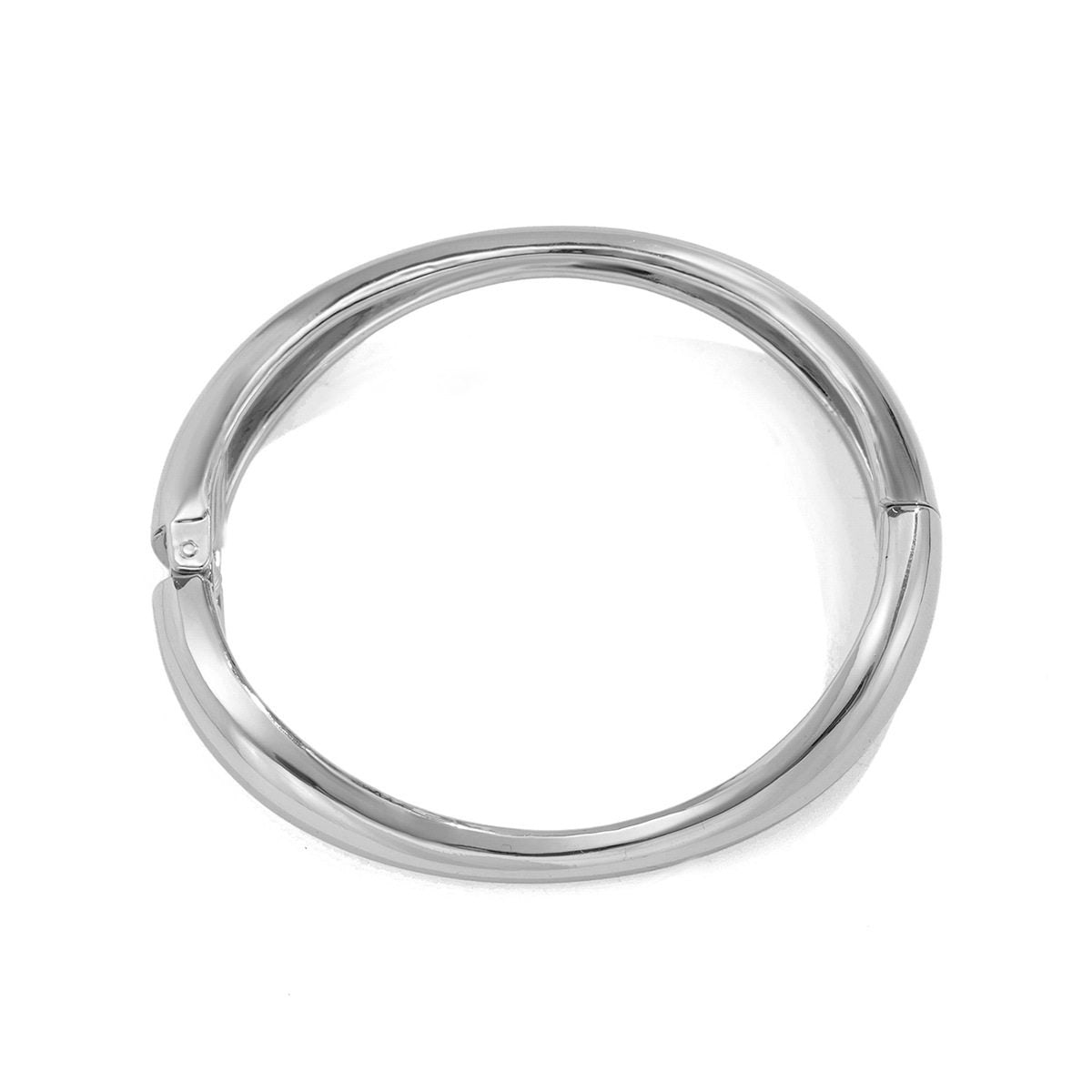 Concave Glossy Wide Cuff Bracelet [952RARTX]