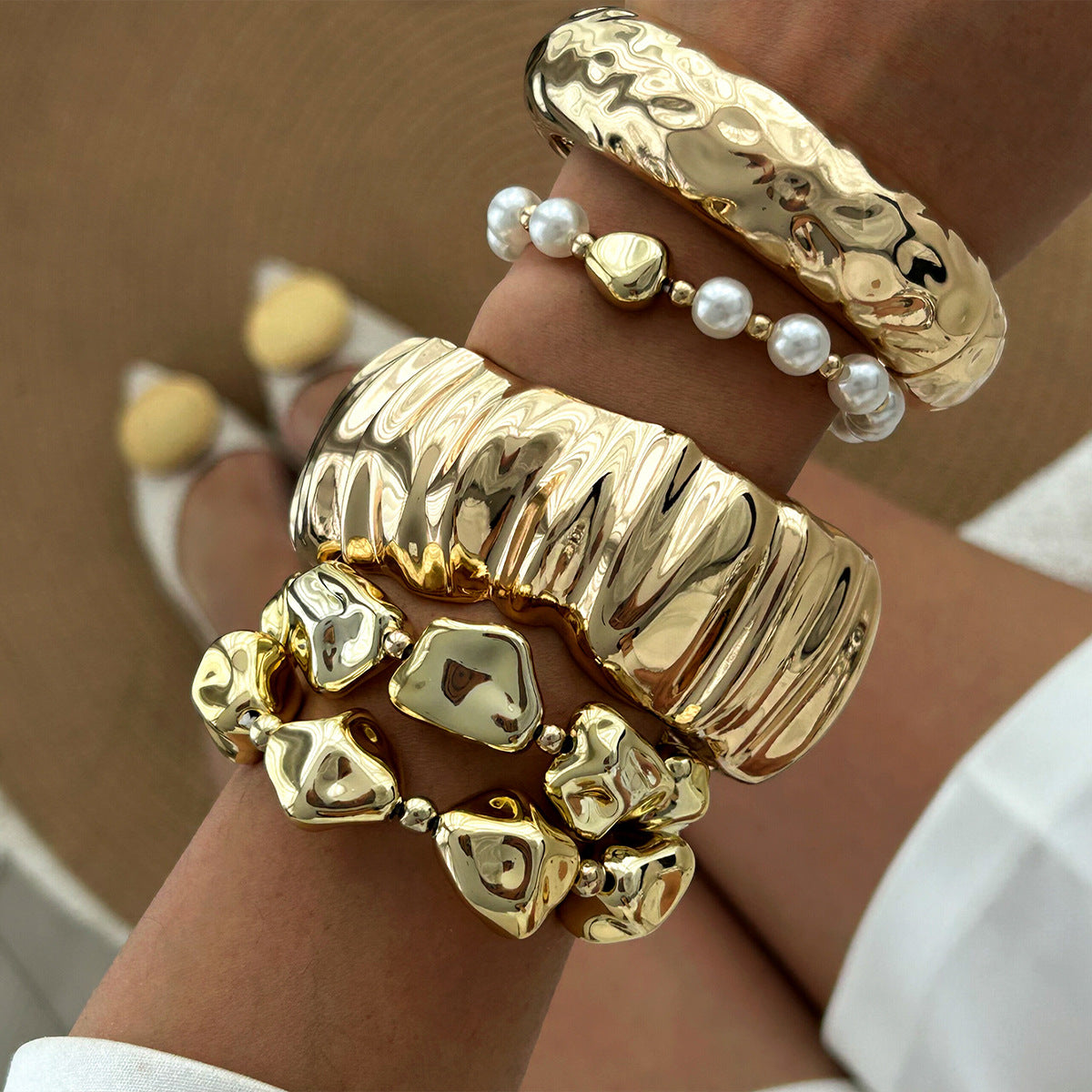 Coralie Irregular Metal Jewelry [YYYRVWGP]