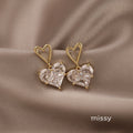 Coraline Zircon Heart Necklace [KDBND96Q]