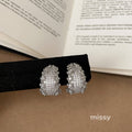 Cosette Zircon Starry Hoop Earrings [7NINMZXF]