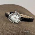 Crimson Snakehead Rhinestone Watch [NVHR4I9M]