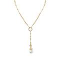 Cross Pendant Lariat Necklace [4BILTR8F]