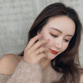 Cross Studded Dainty Ring [IA1Q04ZQ]