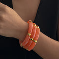 Curved Tube Bracelet Set [9WH2RGEU]