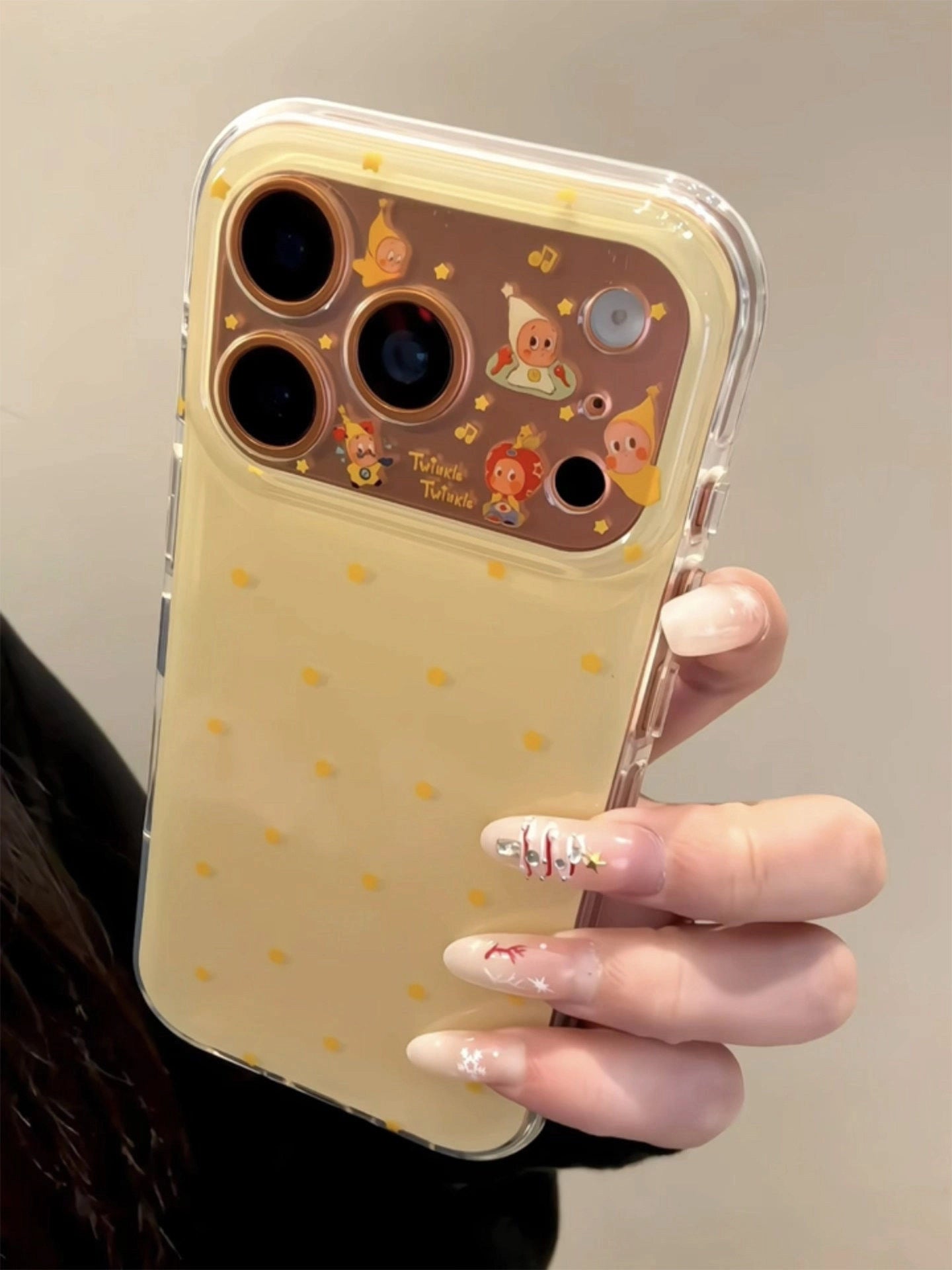 Cute Yellow Doll iPhone Case [RD7HW774]