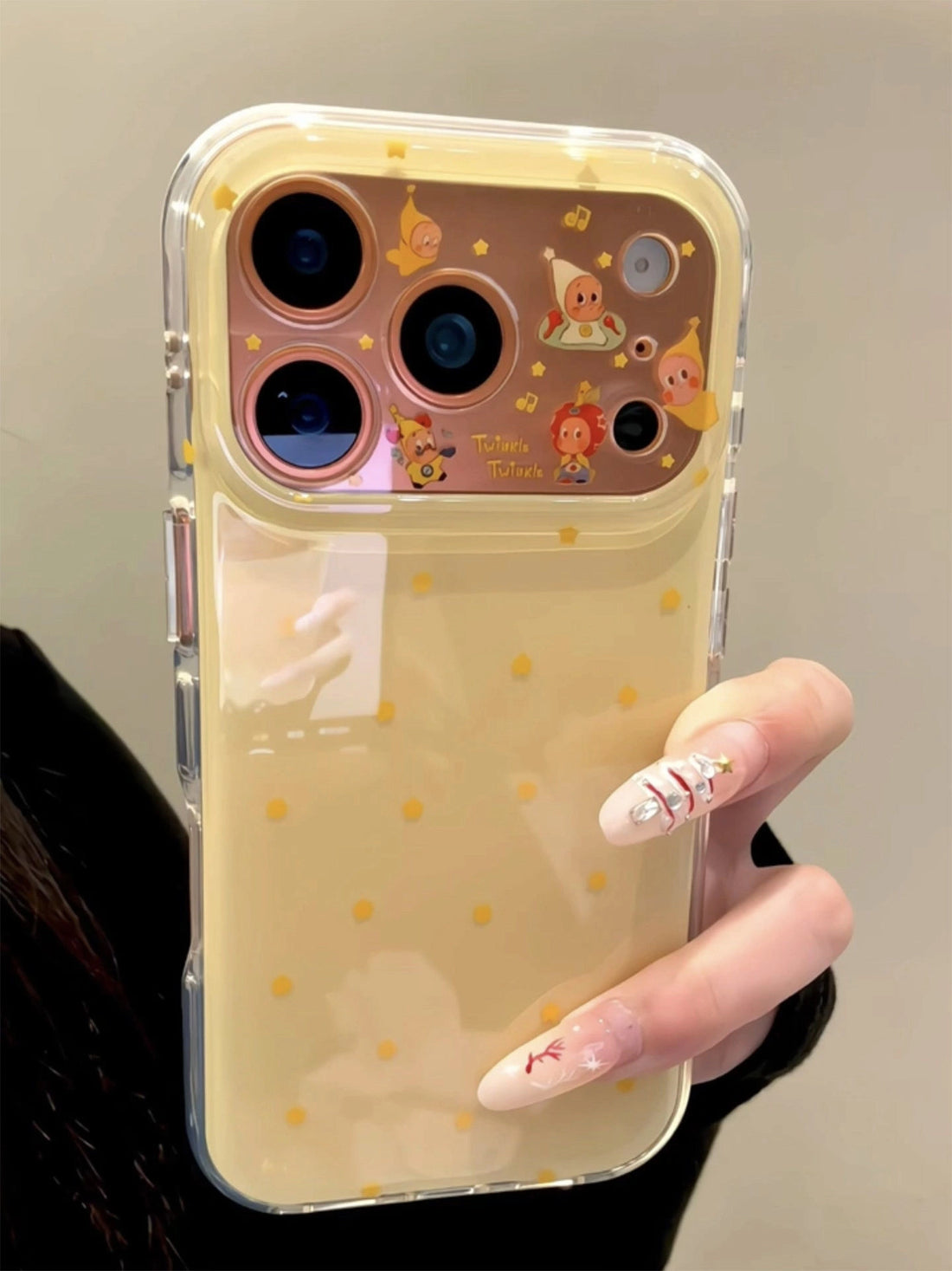 Cute Yellow Doll iPhone Case [5OO9M5F8]