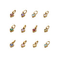 Dainty Birthstone Pendant Necklace [30KNR17O]