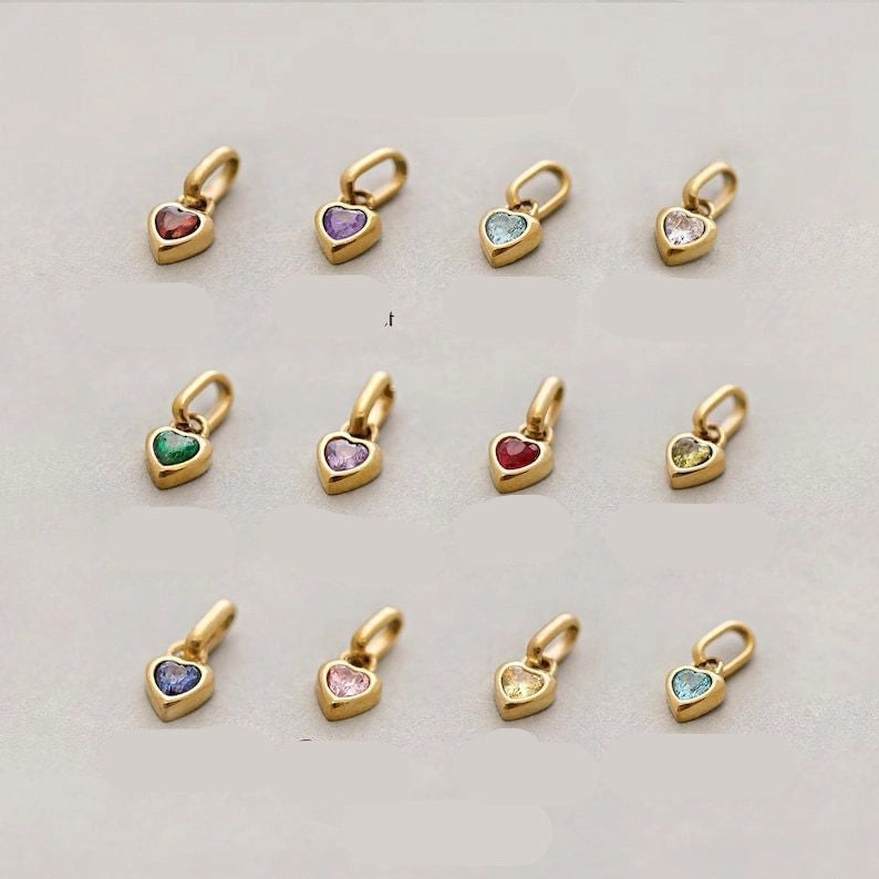 Dainty Birthstone Pendant Necklace [EURUSHQ1]