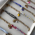 Dainty Charm Pendant Bracelet [L64PWEFH]
