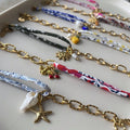 Dainty Charm Pendant Bracelet [63BVBI8S]