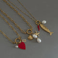 Dainty Charm Pendant Necklace [EAJE5UWQ]