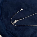 Dainty Cross Pendant Choker Necklace [Y1DA4D6J]
