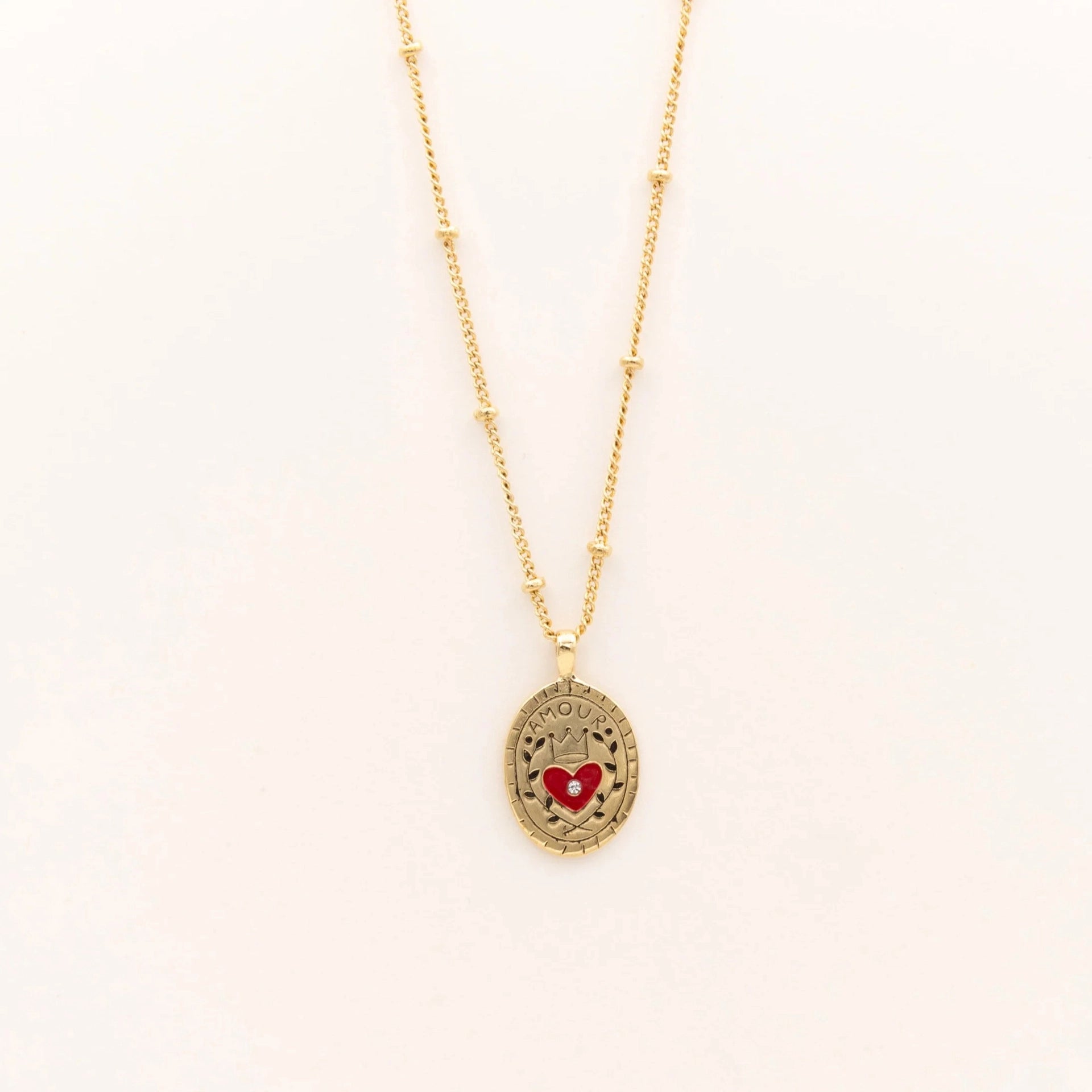 Dainty Floral Pendant Necklace [8IAA7WWY]
