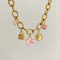 Dainty Fruit Pendant Necklace [ON035GRF]