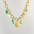 Dainty Fruit Pendant Necklace [L9XEGM9U]