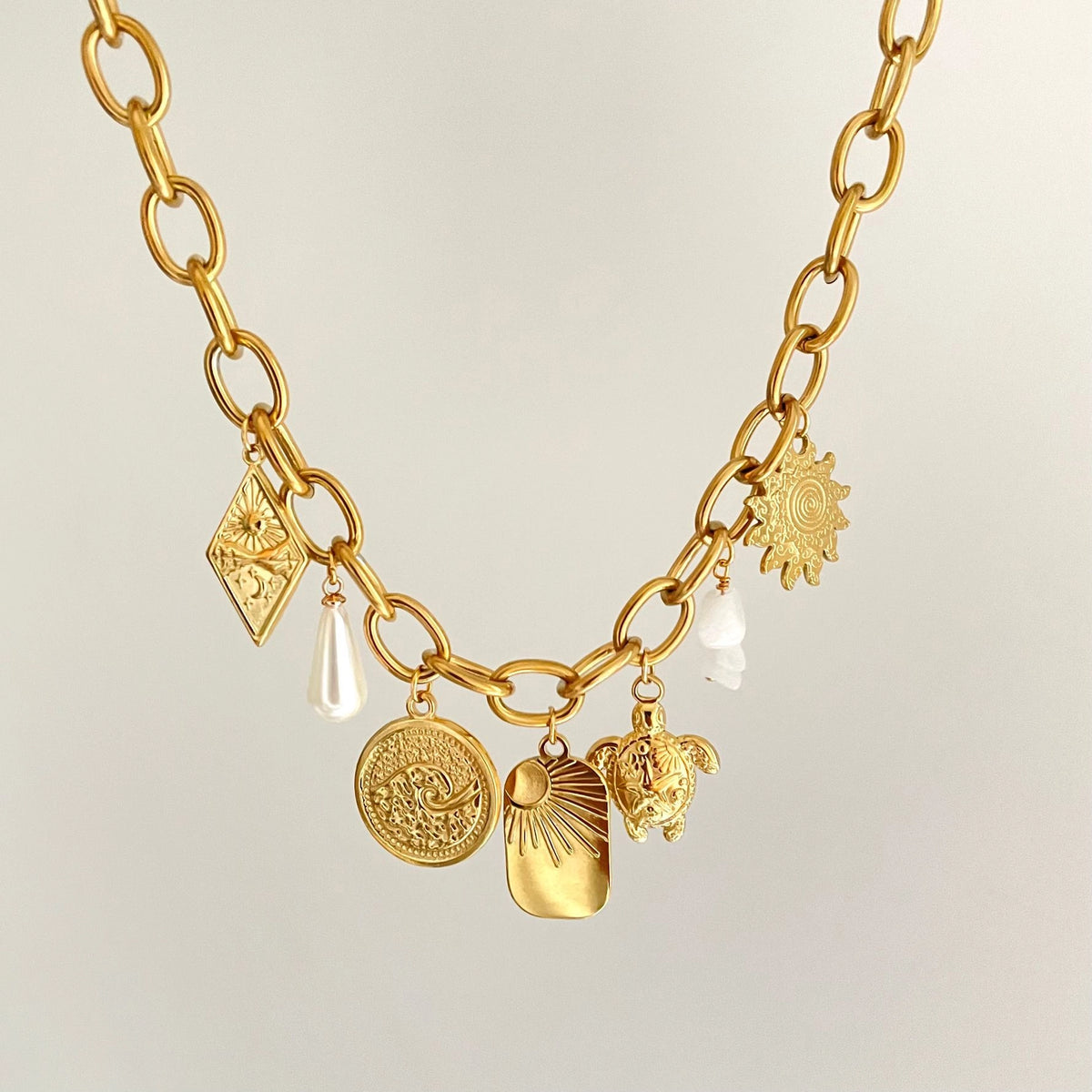Dainty Fruit Pendant Necklace [Z7CJPT8A]