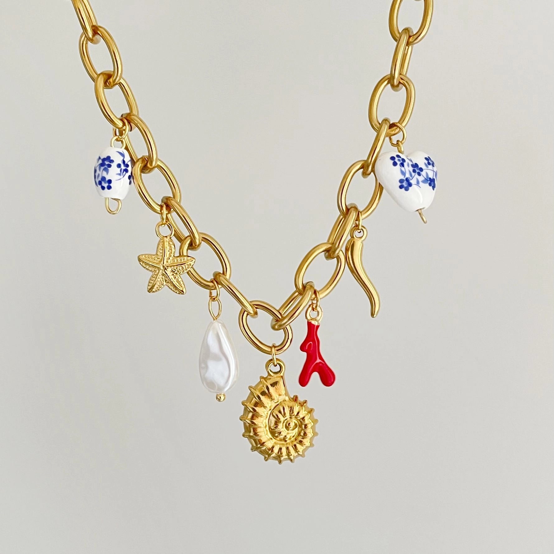 Dainty Fruit Pendant Necklace [LWW6KMKA]