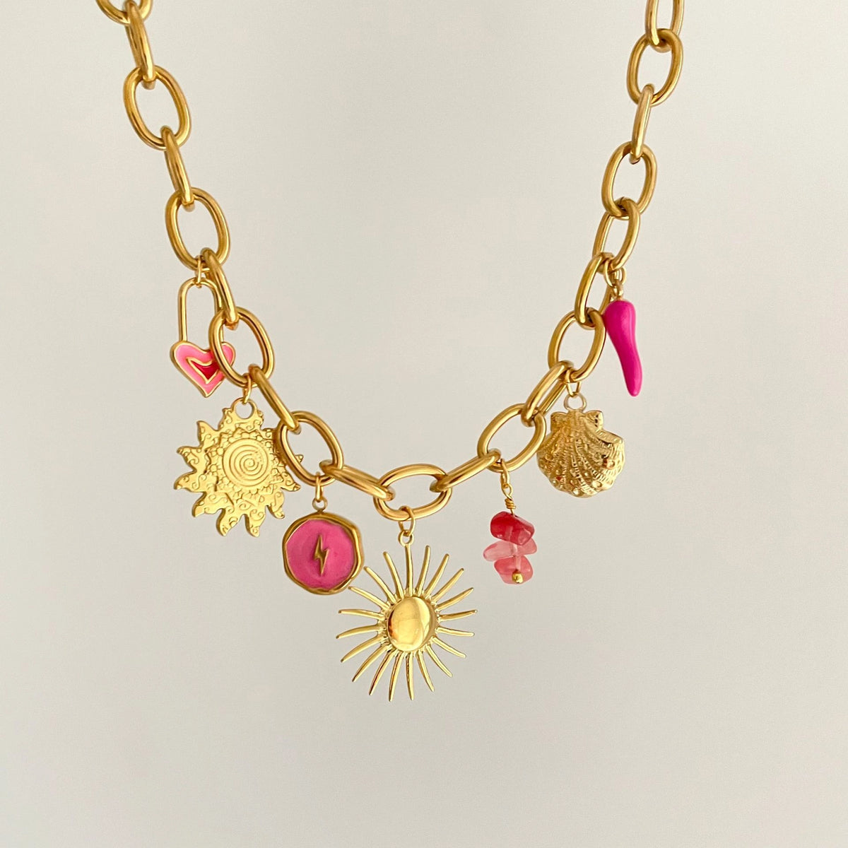 Dainty Fruit Pendant Necklace [YKEAF6O5]