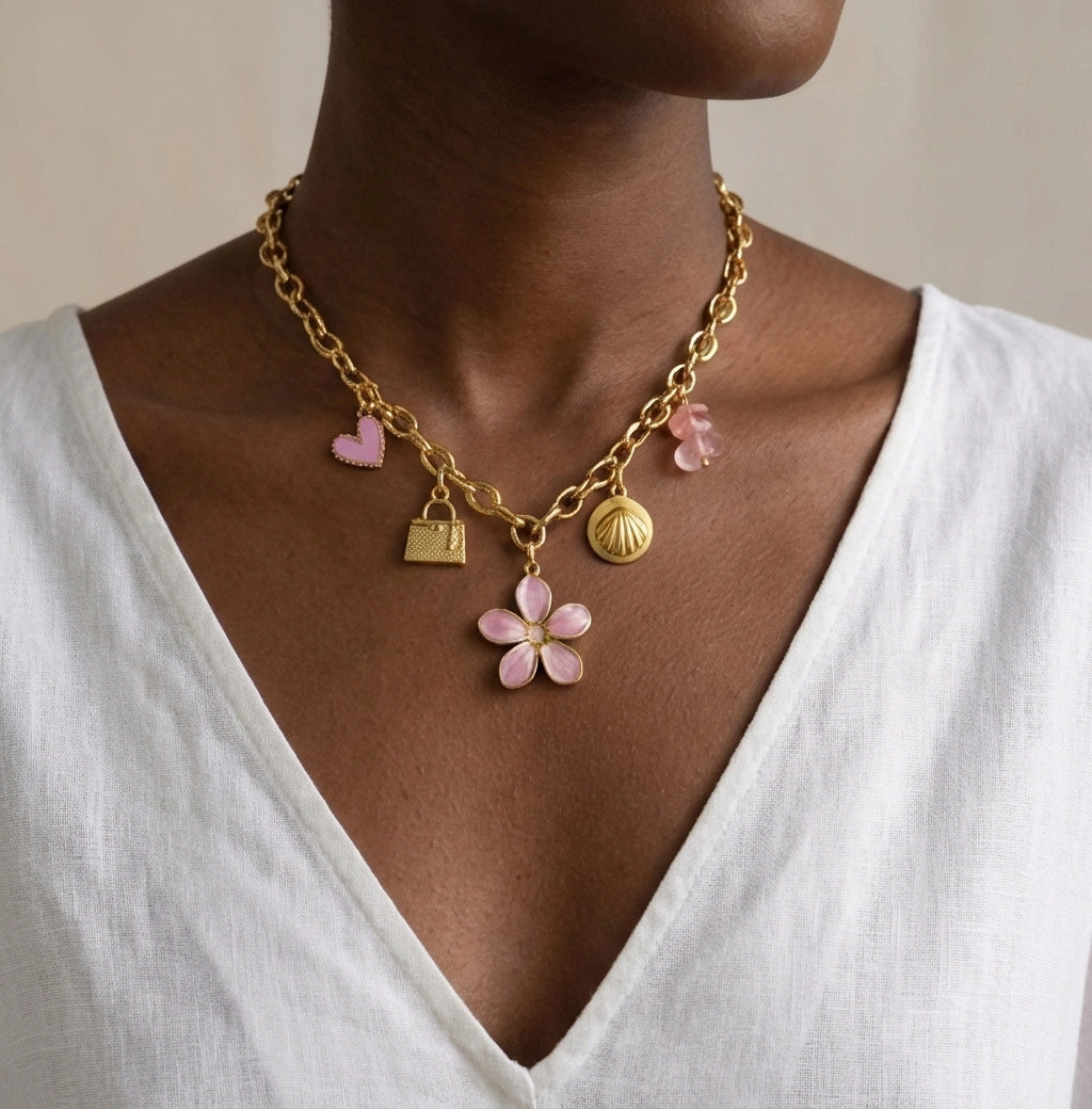 Dainty Fruit Pendant Necklace [4NLUYSBN]