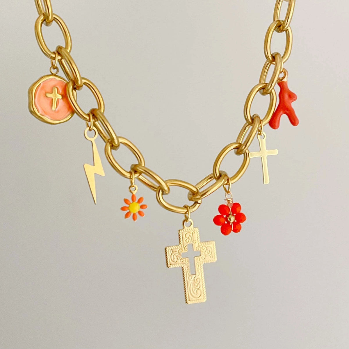 Dainty Fruit Pendant Necklace [IWEGW6N6]