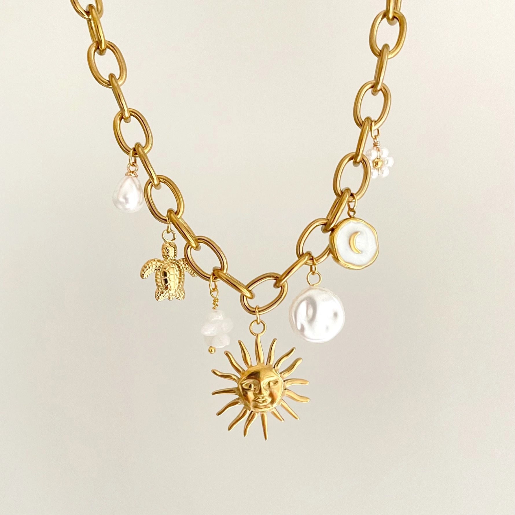 Dainty Fruit Pendant Necklace [O1FR1I4W]
