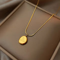 Dainty Gold Bead Chain Necklace [EQXUI0B4]