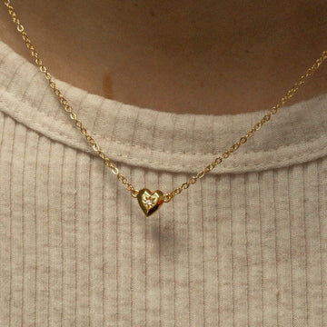 Dainty Heart Pendant Necklace [TW5XXKX6]