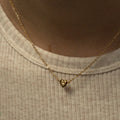 Dainty Heart Pendant Necklace [42AIK59S]